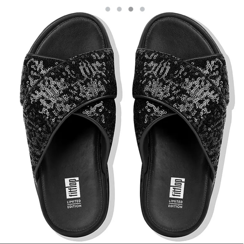 Limited Edition Fitflop Loosh Luxe Glitter Sandals